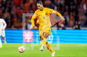 2022-09-25 - Virgil van Dijk of The Netherlands during the UEFA Nations League, League A Group 4, football match between Netherlands and Belgium on September 25, 2022 at Johan Cruijff ArenA in Amsterdam, Netherlands - FOOTBALL - NATIONS LEAGUE - NETHERLANDS V BELGIUM - UEFA NATIONS LEAGUE - SOCCER