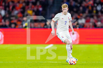 2022-09-25 - Kevin de Bruyne of Belgium during the UEFA Nations League, League A Group 4, football match between Netherlands and Belgium on September 25, 2022 at Johan Cruijff ArenA in Amsterdam, Netherlands - FOOTBALL - NATIONS LEAGUE - NETHERLANDS V BELGIUM - UEFA NATIONS LEAGUE - SOCCER