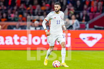 2022-09-25 - Yannick Carrasco of Belgium during the UEFA Nations League, League A Group 4, football match between Netherlands and Belgium on September 25, 2022 at Johan Cruijff ArenA in Amsterdam, Netherlands - FOOTBALL - NATIONS LEAGUE - NETHERLANDS V BELGIUM - UEFA NATIONS LEAGUE - SOCCER