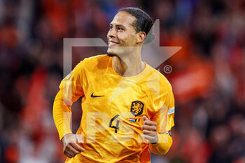 2022-09-25 - Virgil van Dijk of The Netherlands during the UEFA Nations League, League A Group 4, football match between Netherlands and Belgium on September 25, 2022 at Johan Cruijff ArenA in Amsterdam, Netherlands - FOOTBALL - NATIONS LEAGUE - NETHERLANDS V BELGIUM - UEFA NATIONS LEAGUE - SOCCER