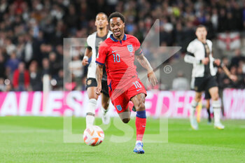 2022-09-27 - Raheem Sterling of England during the UEFA Nations League, League A - Group 3 football match between England and Germany on 26 September 2022 at Wembley Stadium in London, England - FOOTBALL - NATIONS LEAGUE - ENGLAND V GERMANY - UEFA NATIONS LEAGUE - SOCCER