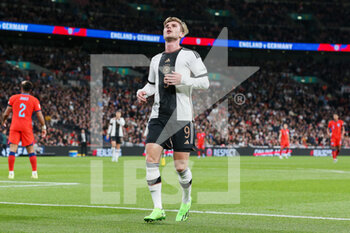 2022-09-27 - Timo Werner of Germany reacts during the UEFA Nations League, League A - Group 3 football match between England and Germany on 26 September 2022 at Wembley Stadium in London, England - FOOTBALL - NATIONS LEAGUE - ENGLAND V GERMANY - UEFA NATIONS LEAGUE - SOCCER