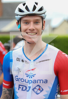 26/05/2022 - Jake Steward of Groupama - FDJ during the Boucles de la Mayenne 2022, UCI ProSeries cycling race, Stage 1, Saint-Pierre-des-Landes > Andouillé (180 Km) on May 26, 2022 in Andouillé, France - CYCLING - LES BOUCLES DE LA MAYENNE 2022 - STAGE 1 - STRADA - CICLISMO