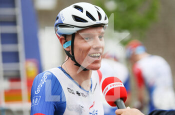 26/05/2022 - Jake Steward of Groupama - FDJ during the Boucles de la Mayenne 2022, UCI ProSeries cycling race, Stage 1, Saint-Pierre-des-Landes > Andouillé (180 Km) on May 26, 2022 in Andouillé, France - CYCLING - LES BOUCLES DE LA MAYENNE 2022 - STAGE 1 - STRADA - CICLISMO