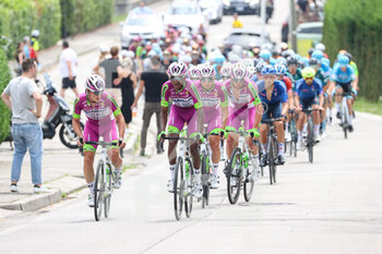 05/06/2022 - The chasing group leaded by BARDIANI CSF FAIZANE' near the first GPM of the day - ADRIATICA IONICA RACE - TAPPA 2 CASTELFRANCO VENETO/MONTE GRAPPA - STRADA - CICLISMO