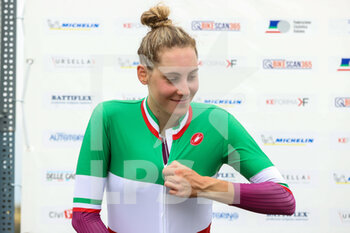 2022-06-22 - Vittoria GUAZZINI GS FIAMME ORO Italian U23 champion - ITALIAN TIME TRIAL CHAMPIONSHIP (MEN-WOMEN-U23) - STREET - CYCLING
