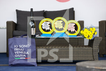 03/09/2022 - The stage trophies - GIRO DEL FIULI VENEZIA GIULIA U23 - TAPPA 3 - PAVIA DI UDINE-ZONCOLAN - STRADA - CICLISMO