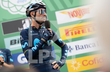 08/10/2022 - Alejandro Valverde, team Movistar - GIRO DI LOMBARDIA  - STRADA - CICLISMO
