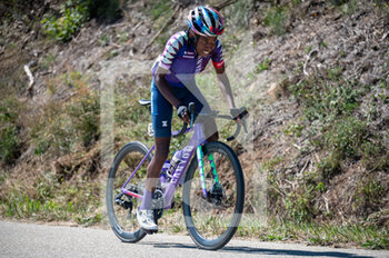 2022-09-12 - NZAYISENGA Valantine during the TCFIA 2022, Tour Cycliste Feminin International de L'Ardeche, Stage 7, Vesseaux - Privas (121 Km) on September 12, 2022 in Privas, France - CYCLING - TCFIA 2022 - STAGE 7 - STREET - CYCLING