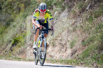 12/09/2022 - EVANS Alicia during the TCFIA 2022, Tour Cycliste Feminin International de L'Ardeche, Stage 7, Vesseaux - Privas (121 Km) on September 12, 2022 in Privas, France - CYCLING - TCFIA 2022 - STAGE 7 - STRADA - CICLISMO