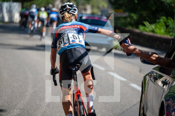 2022-09-12 - CLAES Lotte during the TCFIA 2022, Tour Cycliste Feminin International de L'Ardeche, Stage 7, Vesseaux - Privas (121 Km) on September 12, 2022 in Privas, France - CYCLING - TCFIA 2022 - STAGE 7 - STREET - CYCLING