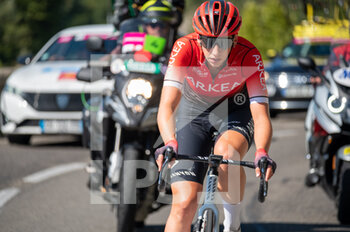 2022-09-12 - RICHIOUD Greta during the TCFIA 2022, Tour Cycliste Feminin International de L'Ardeche, Stage 7, Vesseaux - Privas (121 Km) on September 12, 2022 in Privas, France - CYCLING - TCFIA 2022 - STAGE 7 - STREET - CYCLING
