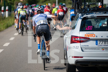 12/09/2022 - GUTIERREZ Ariadna during the TCFIA 2022, Tour Cycliste Feminin International de L'Ardeche, Stage 7, Vesseaux - Privas (121 Km) on September 12, 2022 in Privas, France - CYCLING - TCFIA 2022 - STAGE 7 - STRADA - CICLISMO
