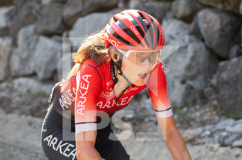 2022-09-12 - COSTON Morgane during the TCFIA 2022, Tour Cycliste Feminin International de L'Ardeche, Stage 7, Vesseaux - Privas (121 Km) on September 12, 2022 in Privas, France - CYCLING - TCFIA 2022 - STAGE 7 - STREET - CYCLING