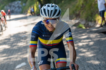 2022-09-12 - PENUELA Diana during the TCFIA 2022, Tour Cycliste Feminin International de L'Ardeche, Stage 7, Vesseaux - Privas (121 Km) on September 12, 2022 in Privas, France - CYCLING - TCFIA 2022 - STAGE 7 - STREET - CYCLING