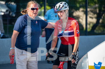 12/09/2022 - SNORTHEIM Stine Marie during the TCFIA 2022, Tour Cycliste Feminin International de L'Ardeche, Stage 7, Vesseaux - Privas (121 Km) on September 12, 2022 in Privas, France - CYCLING - TCFIA 2022 - STAGE 7 - STRADA - CICLISMO