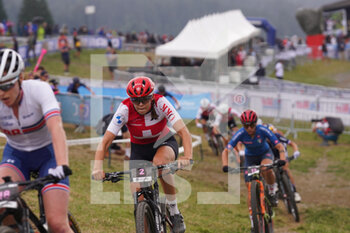 26/08/2022 - 2 KELLER Alessandra during UCI Mountain Bike World Championships in Les Gets 2022 Cross-Country Short Track women Edite August 26, 2022, France - 2022 UCI MOUNTAIN BIKE WORLD CHAMPIONSHIPS - MTB - MOUNTAIN BIKE - CICLISMO
