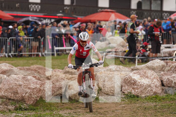 26/08/2022 - 1 FREI Sina during UCI Mountain Bike World Championships in Les Gets 2022 Cross-Country Short Track women Edite August 26, 2022, France - 2022 UCI MOUNTAIN BIKE WORLD CHAMPIONSHIPS - MTB - MOUNTAIN BIKE - CICLISMO