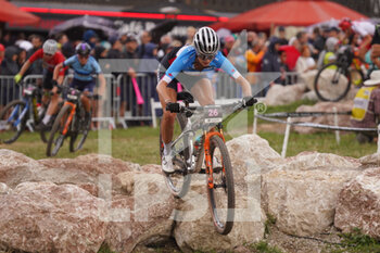 26/08/2022 - 26 ARSENEAULT Laurie during UCI Mountain Bike World Championships in Les Gets 2022 Cross-Country Short Track women Edite August 26, 2022, France - 2022 UCI MOUNTAIN BIKE WORLD CHAMPIONSHIPS - MTB - MOUNTAIN BIKE - CICLISMO
