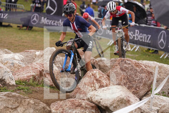 26/08/2022 - 12 GIBSON Gwendalyn during UCI Mountain Bike World Championships in Les Gets 2022 Cross-Country Short Track women Edite August 26, 2022, France - 2022 UCI MOUNTAIN BIKE WORLD CHAMPIONSHIPS - MTB - MOUNTAIN BIKE - CICLISMO