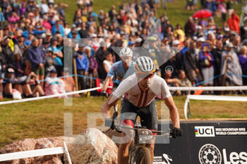 26/08/2022 - 13 BLUMS Martins  in UCI Mountain Bike World Championships in Les Gets 2022 Cross-Country Short Track Man Edite August 26, 2022 - 2022 UCI MOUNTAIN BIKE WORLD CHAMPIONSHIPS - MTB - MOUNTAIN BIKE - CICLISMO