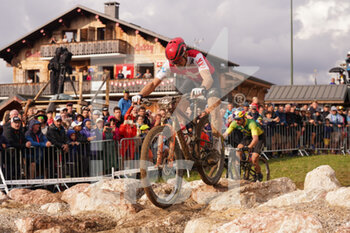 26/08/2022 - 16 LITSCHER Thomas  in UCI Mountain Bike World Championships in Les Gets 2022 Cross-Country Short Track Man Edite August 26, 2022 - 2022 UCI MOUNTAIN BIKE WORLD CHAMPIONSHIPS - MTB - MOUNTAIN BIKE - CICLISMO