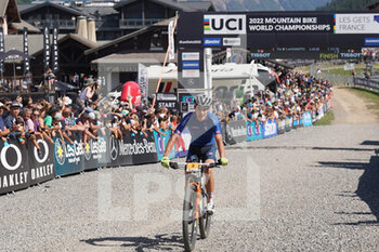 28/08/2022 - AVONDETTO Simone during UCI Mountain Bike World Championships in Les Gets 2022 Men Under 23 Cross-country Olympic - Final August 28, 2022, France - 2022 UCI MOUNTAIN BIKE WORLD CHAMPIONSHIPS - MTB - MOUNTAIN BIKE - CICLISMO