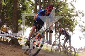 28/08/2022 - BRAIDOT Luca  during UCI Mountain Bike World Championships in Les Gets 2022 Men Elite Cross-country Olympic - Final August 28, 2022, France - 2022 UCI MOUNTAIN BIKE WORLD CHAMPIONSHIPS - MTB - MOUNTAIN BIKE - CICLISMO