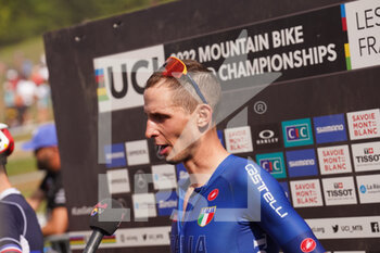 28/08/2022 - 
BRAIDOT Luca  during UCI Mountain Bike World Championships in Les Gets 2022 Men Elite Cross-country Olympic - Final August 28, 2022, France - 2022 UCI MOUNTAIN BIKE WORLD CHAMPIONSHIPS - MTB - MOUNTAIN BIKE - CICLISMO