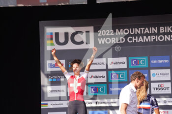 28/08/2022 - NEFF Jolanda during Podium UCI Mountain Bike World Championships in Les Gets 2022 Women Elite Cross-country Olympic - Final August 28, 2022, France - 2022 UCI MOUNTAIN BIKE WORLD CHAMPIONSHIPS - MTB - MOUNTAIN BIKE - CICLISMO