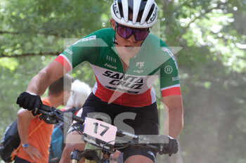 04/09/2022 - Portrait of (17) Martina Berta (ITA) - UCI MOUNTAIN BIKE WORLD CUP - ELITE WOMEN - CROSS COUNTRY OLYMPIC RACE - MTB - MOUNTAIN BIKE - CICLISMO