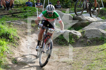 04/09/2022 - (57) Gerhard Kerschbaumer (ITA) - UCI MOUNTAIN BIKE WORLD CUP - MEN - CROSS COUNTRY OLYMPIC RACE - MTB - MOUNTAIN BIKE - CICLISMO