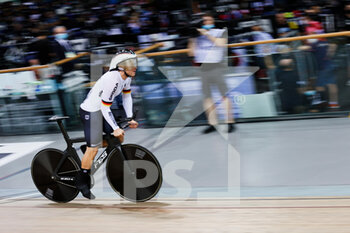 14/10/2022 - Maximilian Dornbach of Germany, Men's 1Km Time Trial during the 2022 Tissot UCI Track World Championships on October 14, 2022 in Saint-Quentin-en-Yvelines, France - CYCLING - TRACK WORLD CHAMPIONSHIPS 2022 - PISTA - CICLISMO