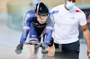 14/10/2022 - Mathilde Gros of France, Women's Sprint during the 2022 Tissot UCI Track World Championships on October 14, 2022 in Saint-Quentin-en-Yvelines, France - CYCLING - TRACK WORLD CHAMPIONSHIPS 2022 - PISTA - CICLISMO