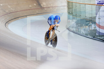 14/10/2022 - Jonathan Milan of Italy, Silver medal, Men's Individual Pursuit during the 2022 Tissot UCI Track World Championships on October 14, 2022 in Saint-Quentin-en-Yvelines, France - CYCLING - TRACK WORLD CHAMPIONSHIPS 2022 - PISTA - CICLISMO