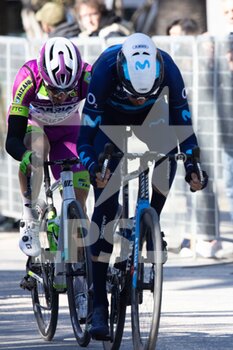 2022-03-13 - (L-R) Alessandro Tonelli of Italy and Team Bardiani CSF Faizane', Jorge Arcas Peña of Spain compete it during the 57th Tirreno-Adriatico 2022 - Stage 7 a 159km stage from San Benedetto del Tronto to San Benedetto del Tronto / #TirrenoAdriatico / #WorldTour / on March 13, 2022 in San Benedetto del Tronto, Italy. ©Photo: Cinzia Camela. - 7^ TAPPA SAN BENEDETTO DEL TRONTO - TIRRENO - ADRIATICO - CYCLING
