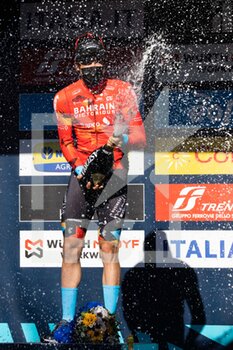 2022-03-13 - Phil Bauhaus of Germany and Team Bahrain Victorious celebrates at podium as stage winner during the 57th Tirreno-Adriatico 2022 - Stage 7 a 159km stage from San Benedetto del Tronto to San Benedetto del Tronto / #TirrenoAdriatico / #WorldTour / on March 13, 2022 in San Benedetto del Tronto, Italy. ©Photo: Cinzia Camela. - 7^ TAPPA SAN BENEDETTO DEL TRONTO - TIRRENO - ADRIATICO - CYCLING