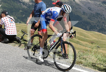 2022-07-13 - Valentin Madouas of Groupama - FDJ during the Tour de France 2022, cycling race stage 11, Albertville - Col du Granon Serre Chevalier (152 Km) on July 13, 2022 in Serre Chevalier, France - CYCLING - TOUR DE FRANCE 2022 - STAGE 11 - TOUR DE FRANCE - CYCLING