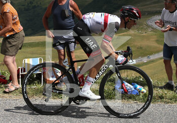 2022-07-13 - Rafal Majka of UAE Team Emirates during the Tour de France 2022, cycling race stage 11, Albertville - Col du Granon Serre Chevalier (152 Km) on July 13, 2022 in Serre Chevalier, France - CYCLING - TOUR DE FRANCE 2022 - STAGE 11 - TOUR DE FRANCE - CYCLING