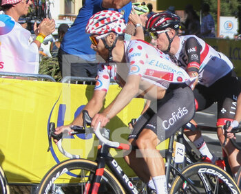 2022-07-14 - Simon Geschke of Cofidis during the Tour de France 2022, cycling race stage 12, Briançon - Alpe d'Huez (165,5 Km) on July 14, 2022 in Huez, France - CYCLING - TOUR DE FRANCE 2022 - STAGE 12 - TOUR DE FRANCE - CYCLING