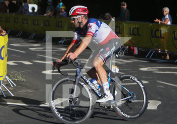 2022-07-14 - Florian Senechal of Quick-Step Alpha Vinyl Team during the Tour de France 2022, cycling race stage 12, Briançon - Alpe d'Huez (165,5 Km) on July 14, 2022 in Huez, France - CYCLING - TOUR DE FRANCE 2022 - STAGE 12 - TOUR DE FRANCE - CYCLING