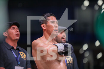 2022-08-25 - Miguel Parra during the boxing match between Florian Marku and Miguel parra for WBC welter weight silver interim, on August 25, 2022 at Air Albania Stadium in Tirana. Photo Nderim KACELI /Kristi Mukollari - 2022 WBC SILVER WELTERWEIGHT TITLE - FLORIA MARKU VS MIGUEL PARRA RAMIREZ - BOXING - CONTACT