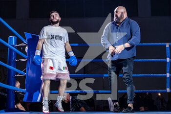 2022-11-11 - Marvin Demollari during boxing match valid for the Italian Lightweight title - BOXING, ITALIAN LIGHTWEIGHT TITLE - BOXING - CONTACT