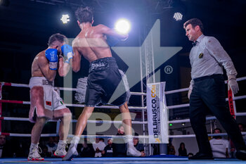 11/11/2022 - Daniel Spada vs Marvin Demollari during boxing match valid for the Italian Lightweight title - BOXING, ITALIAN LIGHTWEIGHT TITLE - BOXE - CONTATTO