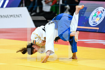 2022-02-05 - Women's -48 kg, Blandine Pont of France (bronze medal) competes during the Paris Grand Slam 2022, IJF World Judo Tour on February 5, 2022 at Accor Arena in Paris, France - PARIS GRAND SLAM 2022, IJF WORLD JUDO TOUR - JUDO - CONTACT