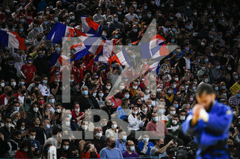 2022-02-05 - Illustration picture shows atmosphere/ambiance with the audience during the Paris Grand Slam 2022, IJF World Judo Tour on February 5, 2022 at Accor Arena in Paris, France - PARIS GRAND SLAM 2022, IJF WORLD JUDO TOUR - JUDO - CONTACT