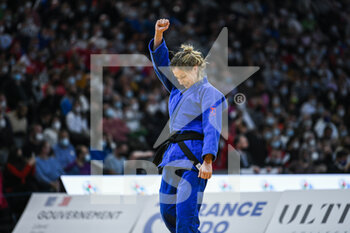 2022-02-05 - Women's -52 kg, Fabienne Kocher of Switzerland celebrates during the Paris Grand Slam 2022, IJF World Judo Tour on February 5, 2022 at Accor Arena in Paris, France - PARIS GRAND SLAM 2022, IJF WORLD JUDO TOUR - JUDO - CONTACT