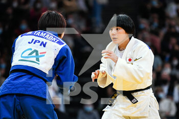 2022-02-05 - Women's -57 kg, Haruka Funakubo of Japan (gold medal) competes during the Paris Grand Slam 2022, IJF World Judo Tour on February 5, 2022 at Accor Arena in Paris, France - PARIS GRAND SLAM 2022, IJF WORLD JUDO TOUR - JUDO - CONTACT