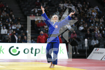 2022-02-05 - Women's -63 kg, Angelika Szymanska of Poland (bronze) during the Paris Grand Slam 2022, IJF World Judo Tour on February 5, 2022 at Accor Arena in Paris, France - PARIS GRAND SLAM 2022, IJF WORLD JUDO TOUR - JUDO - CONTACT
