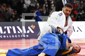2022-02-07 - Alexis Mathieu (FRA) competes on men's -90 kg during the Paris Grand Slam 2022, IJF World Judo Tour on February 6, 2022 at Accor Arena in Paris, France - PARIS GRAND SLAM 2022, IJF WORLD JUDO TOUR - JUDO - CONTACT